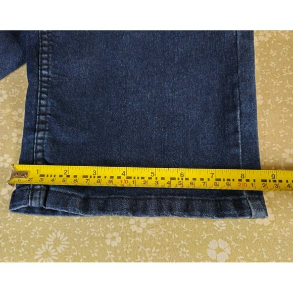 NWT The Perfect Jean NYC Slim Fit Dark Knight Blue Jeans Size 44 X 30 Stretch - Picture 12 of 13